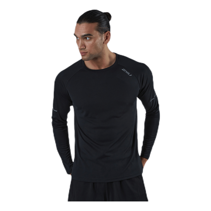XVENT G2 L/S Top Black/Silver
