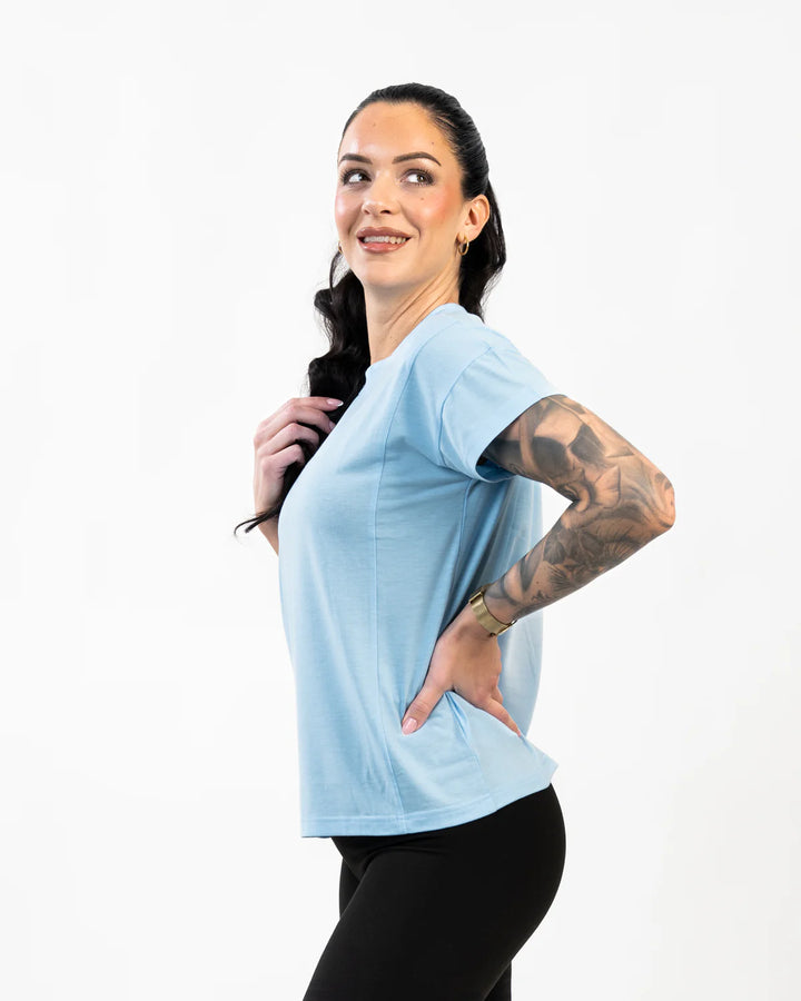 Soft Performance Tee Air Blue