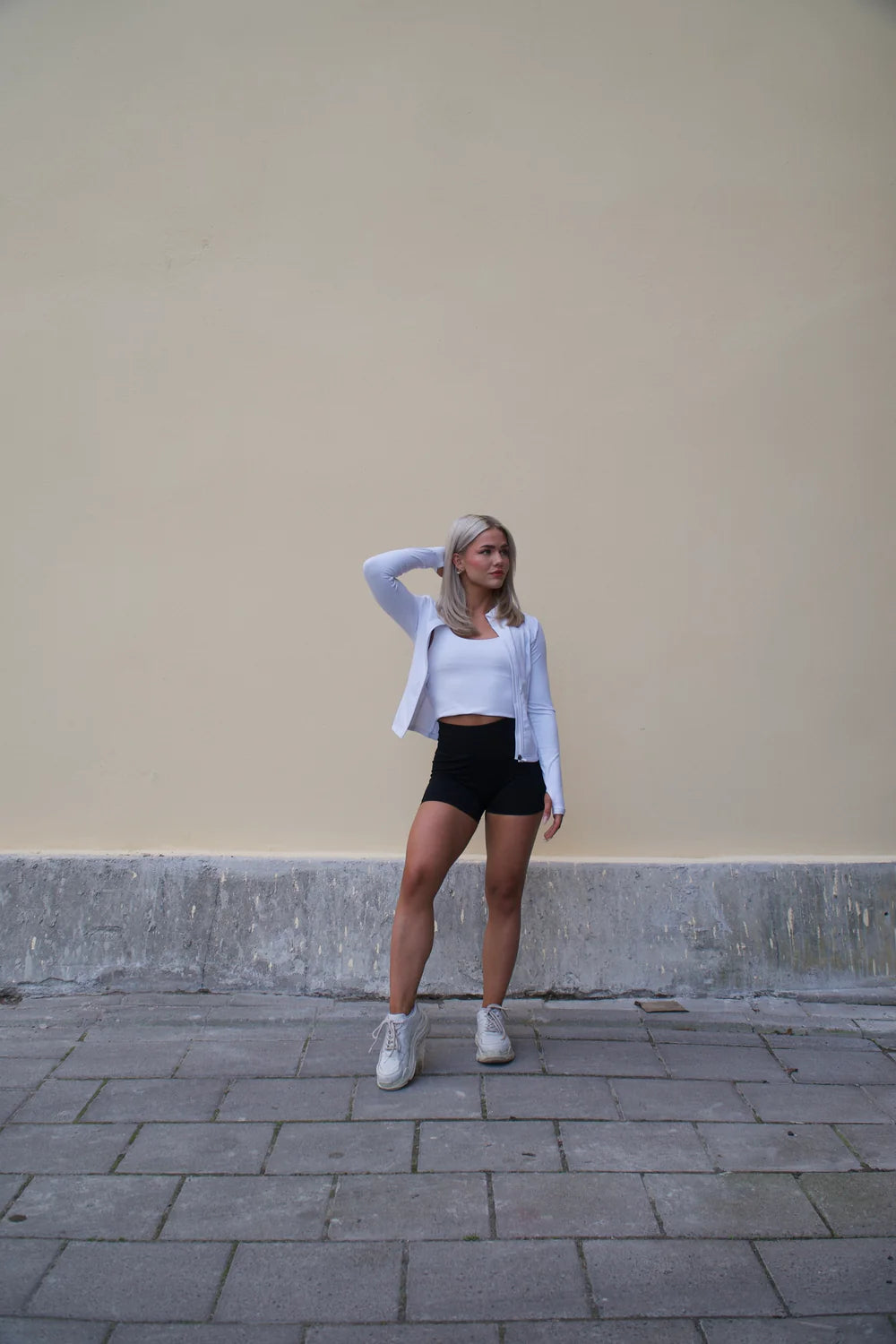 Zip Jacket White