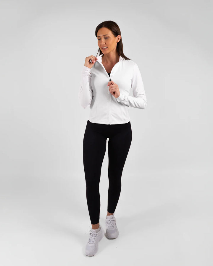 Zip Jacket White