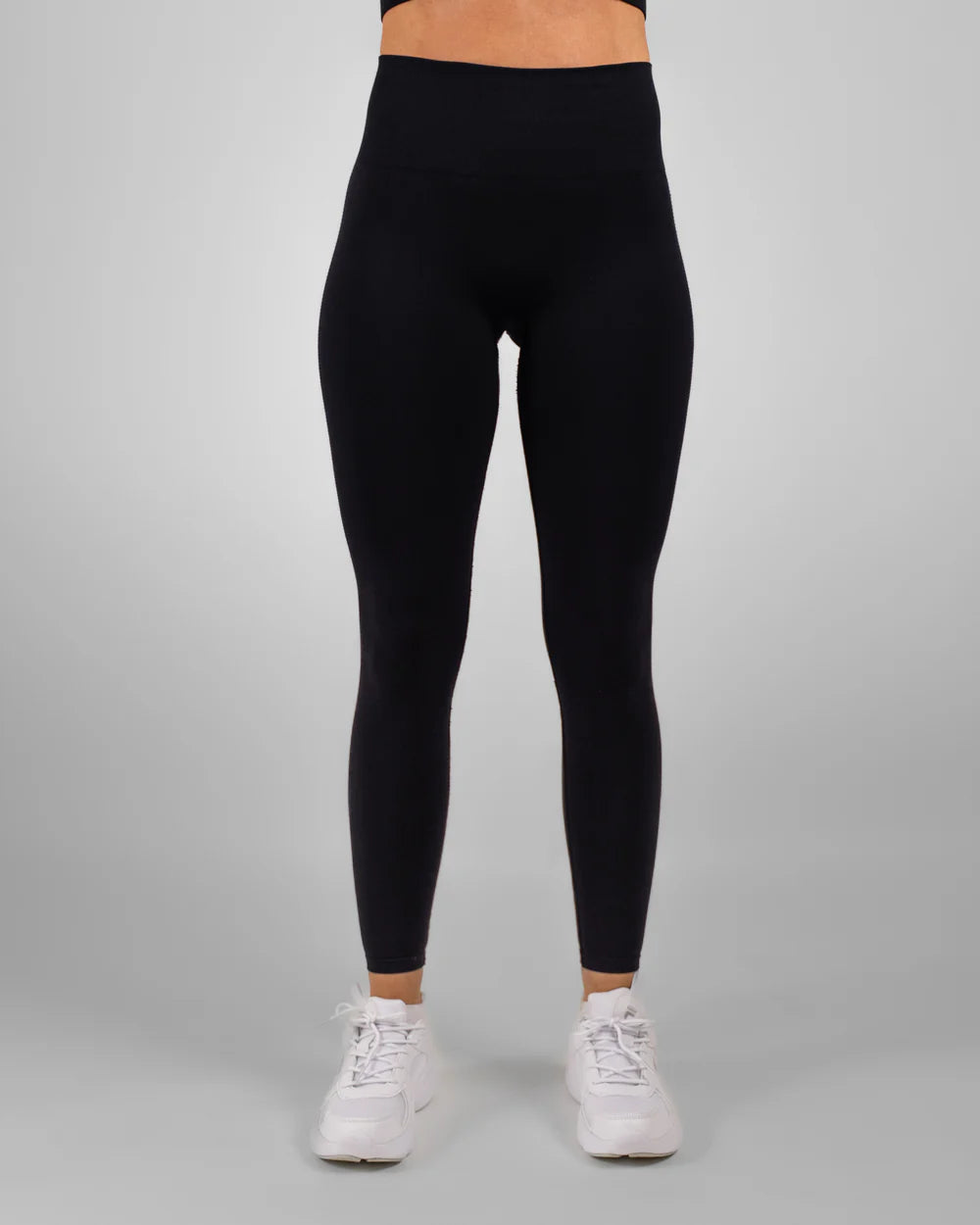 Seamless Booster Tights Black