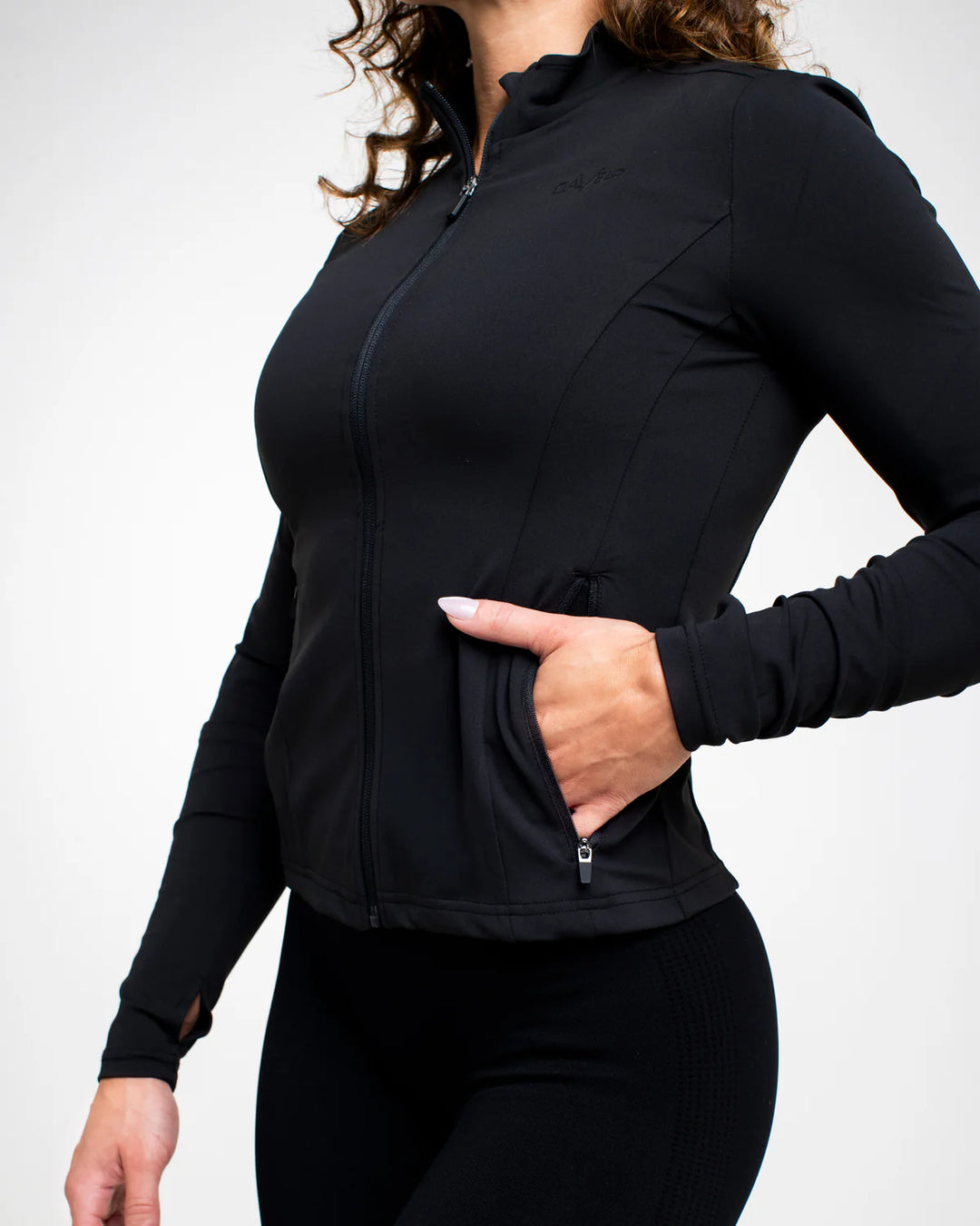 Zip Jacket Black