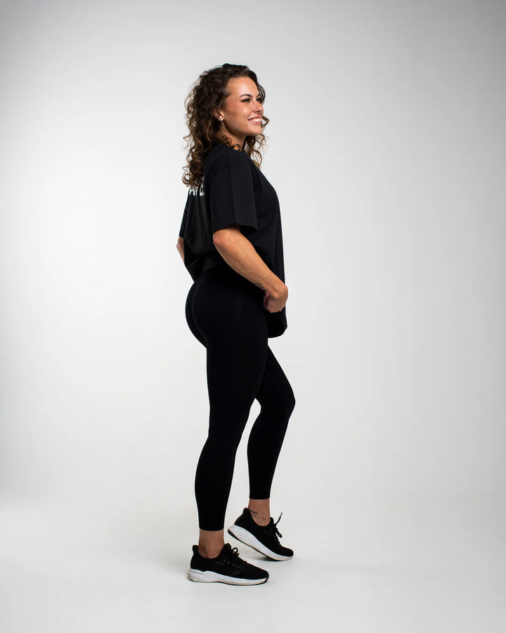 Statement Oversize Tee Black