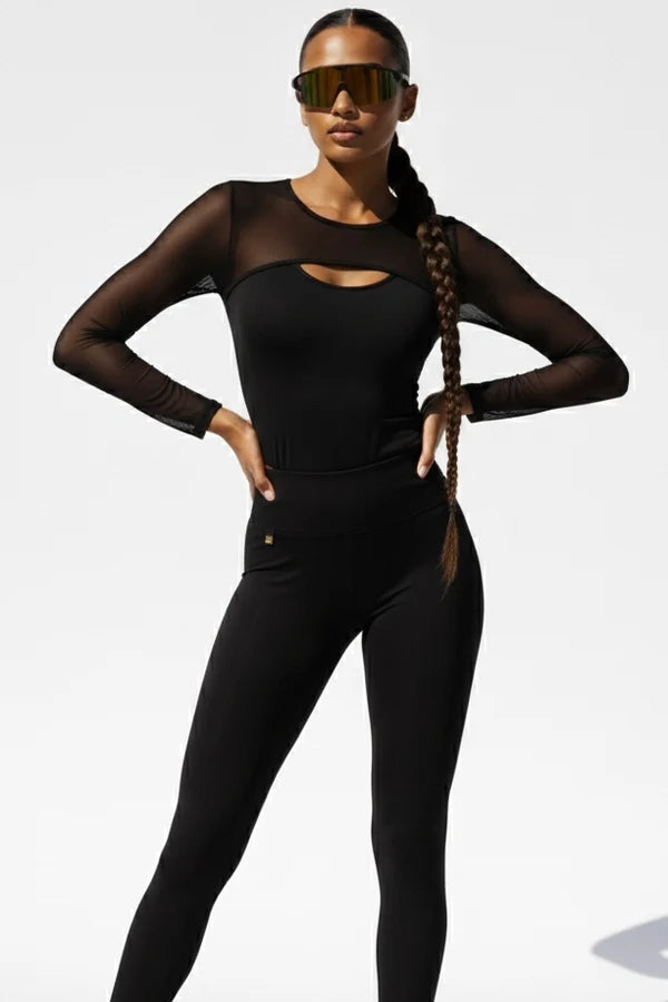 Edge Mesh Long Sleeve
