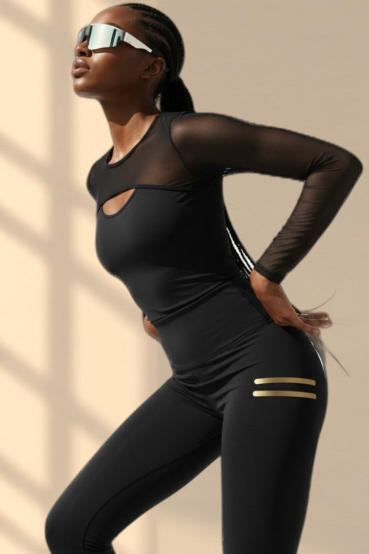 Edge Mesh Long Sleeve
