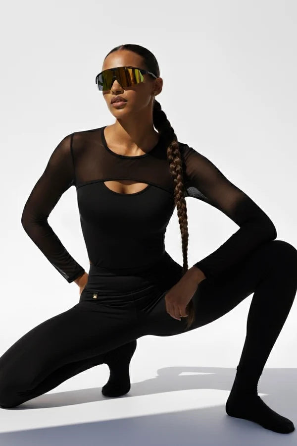 Edge Mesh Long Sleeve