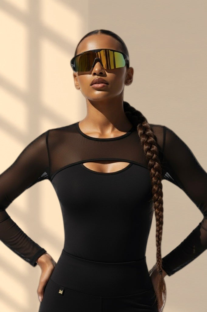 Edge Mesh Long Sleeve