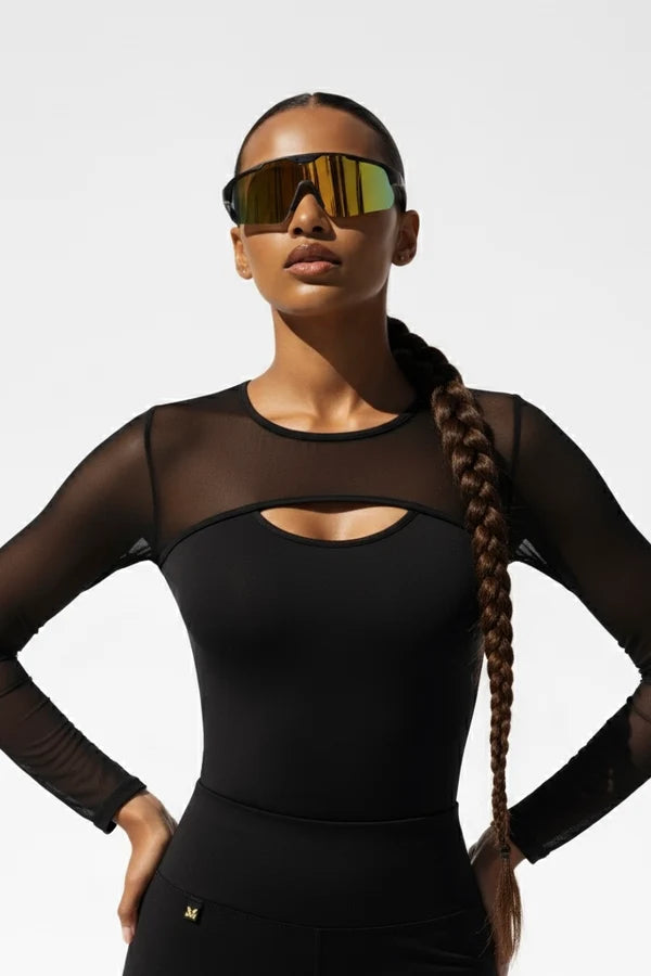 Edge Mesh Long Sleeve