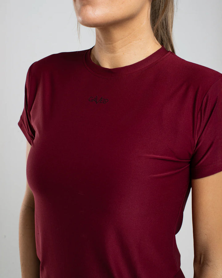 Pace Tee Burgundy