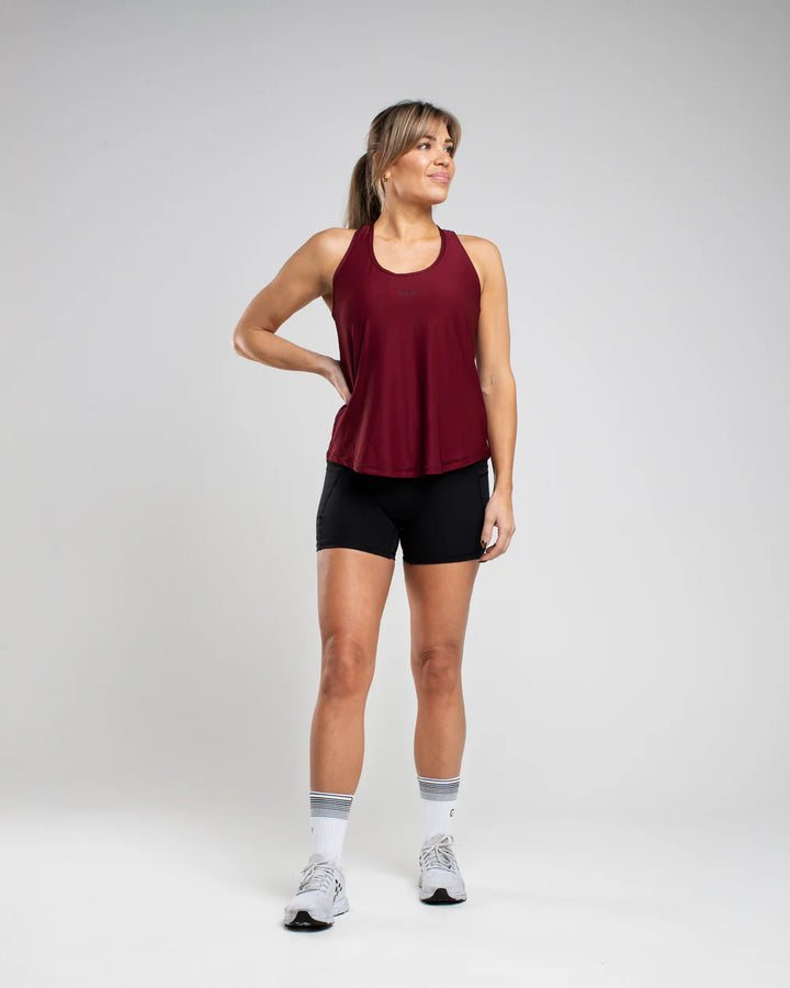 Pace Tank Top Burgundy