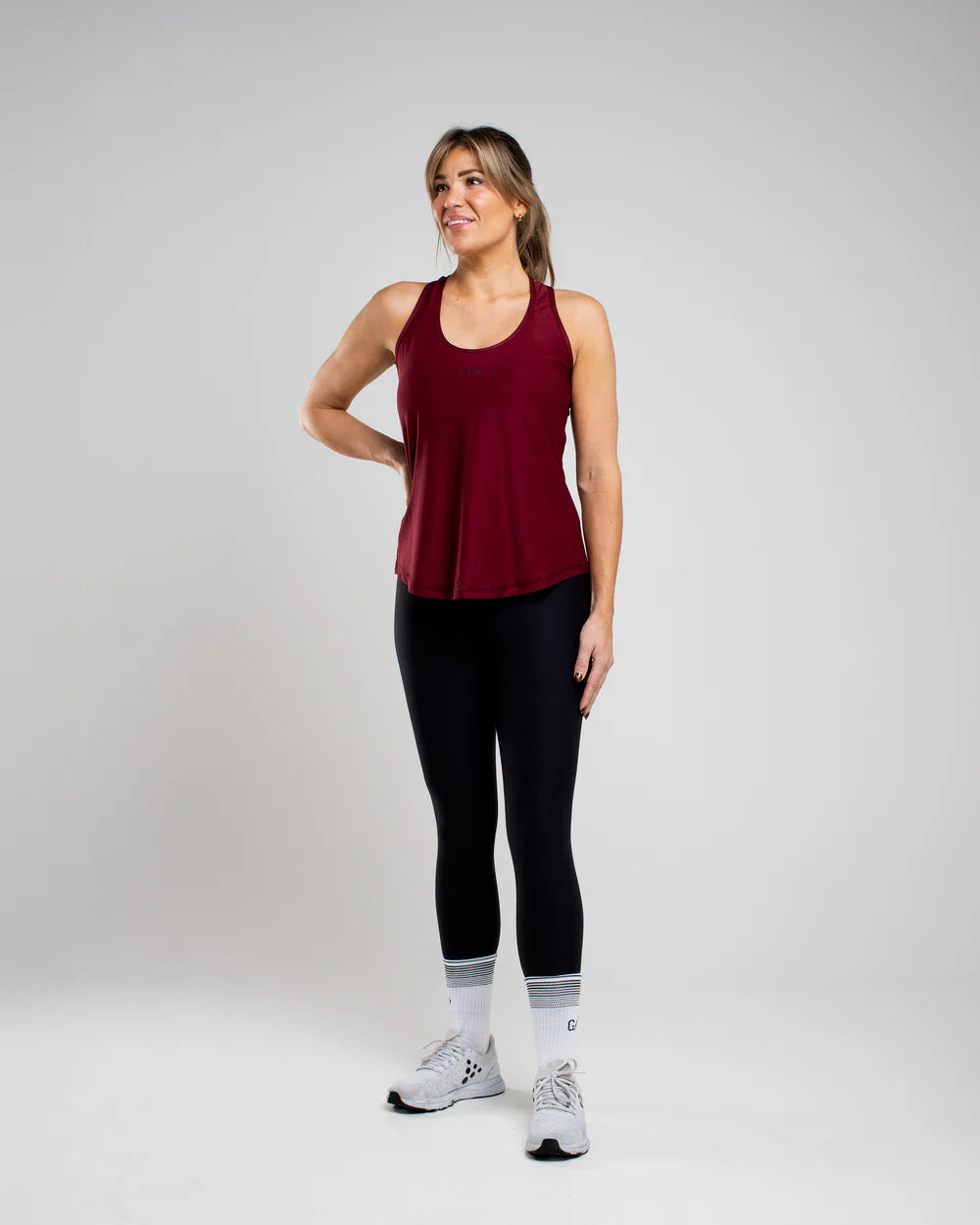 Pace Tank Top Burgundy