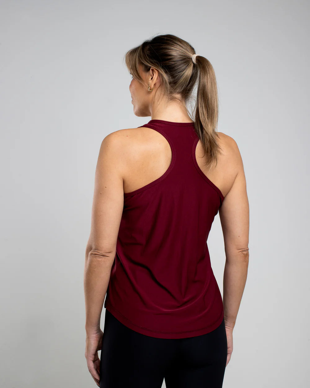 Pace Tank Top Burgundy