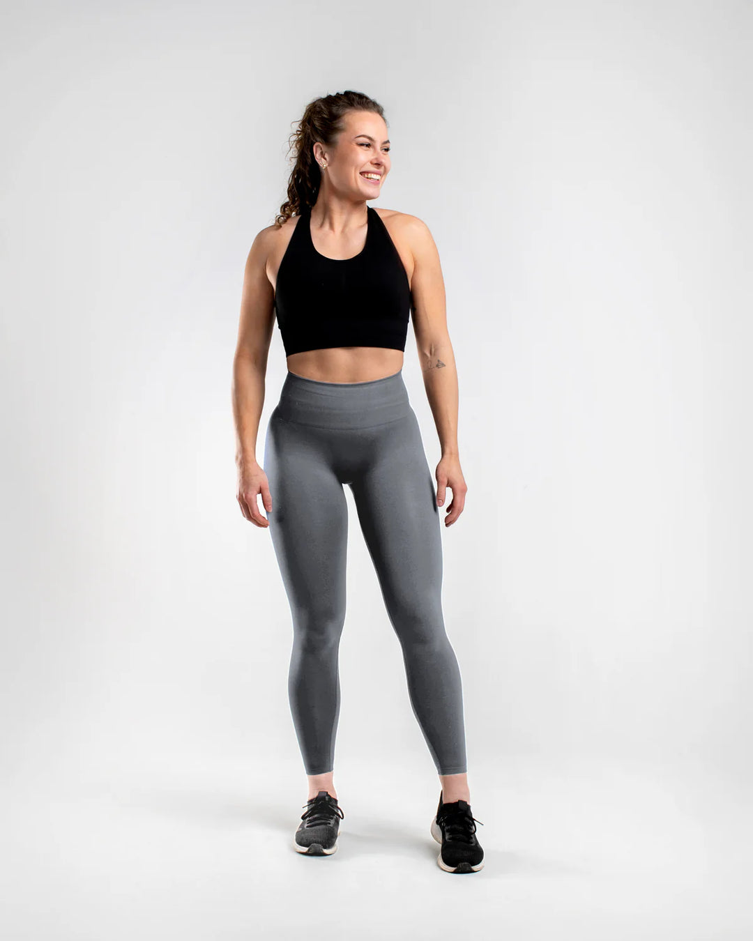 Seamless Booster Tights Grey