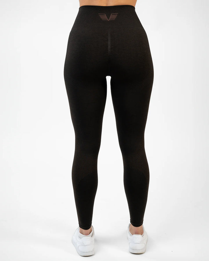 Seamless Booster Melange Tight Mocha