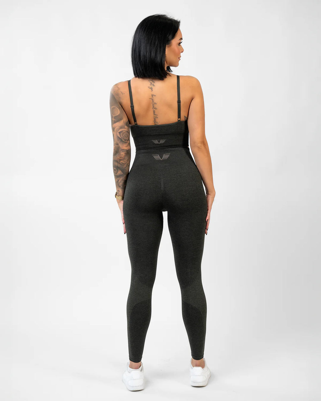 Seamless Booster Melange Tight Peat