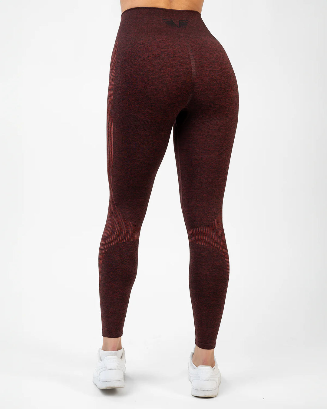 Seamless Booster Melange Tight Ruby