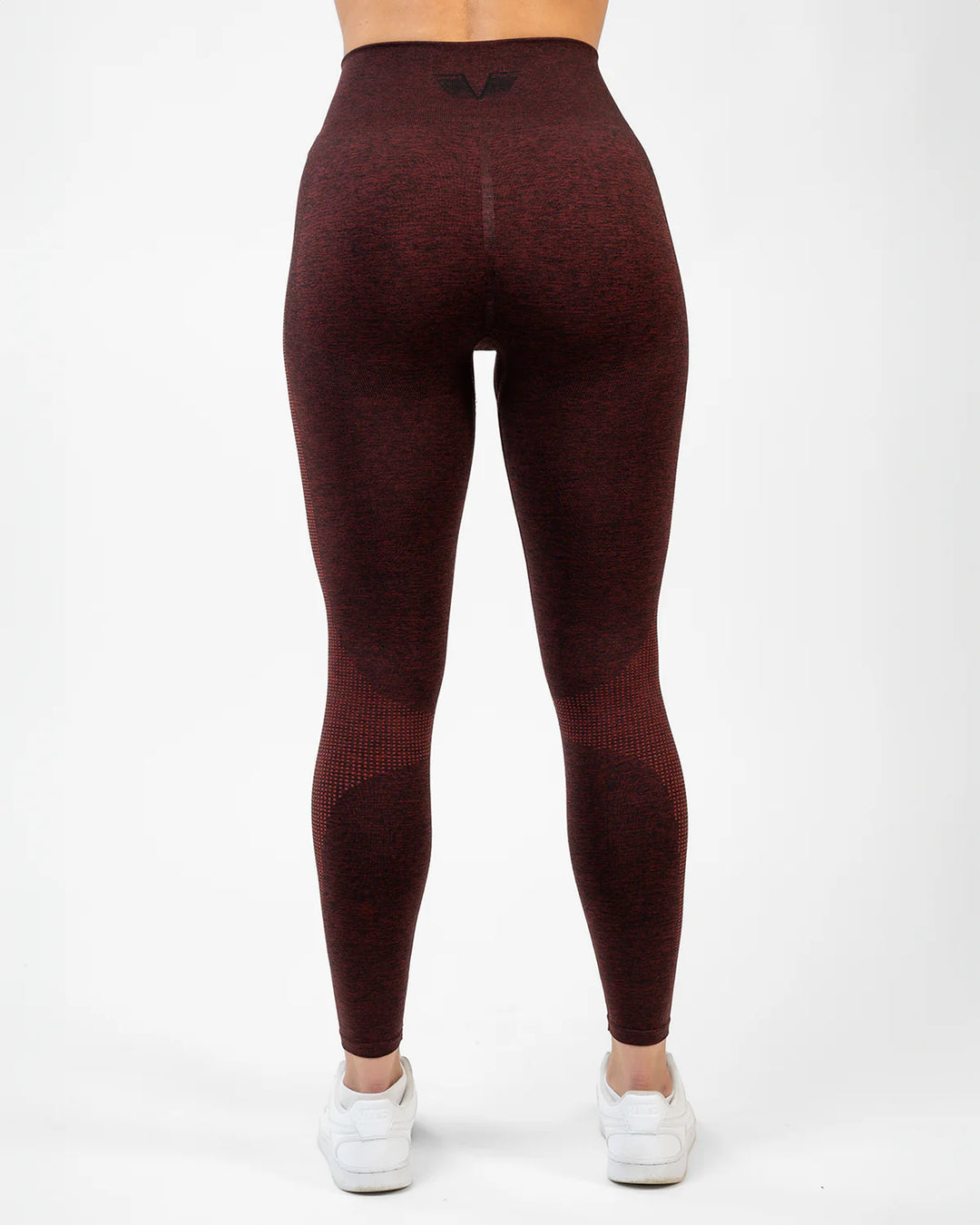 Seamless Booster Melange Tight Ruby