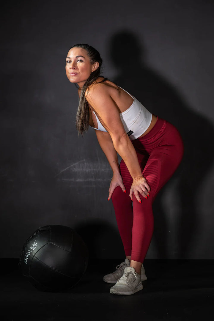 Seamless Signature Tights Ruby Rush