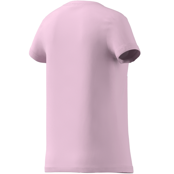 Essentials Big Logo Cotton T-Shirt Clear Pink / White