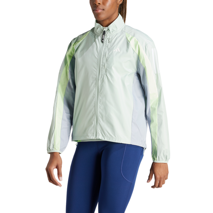 Own the Run Colorblock Jacket Green