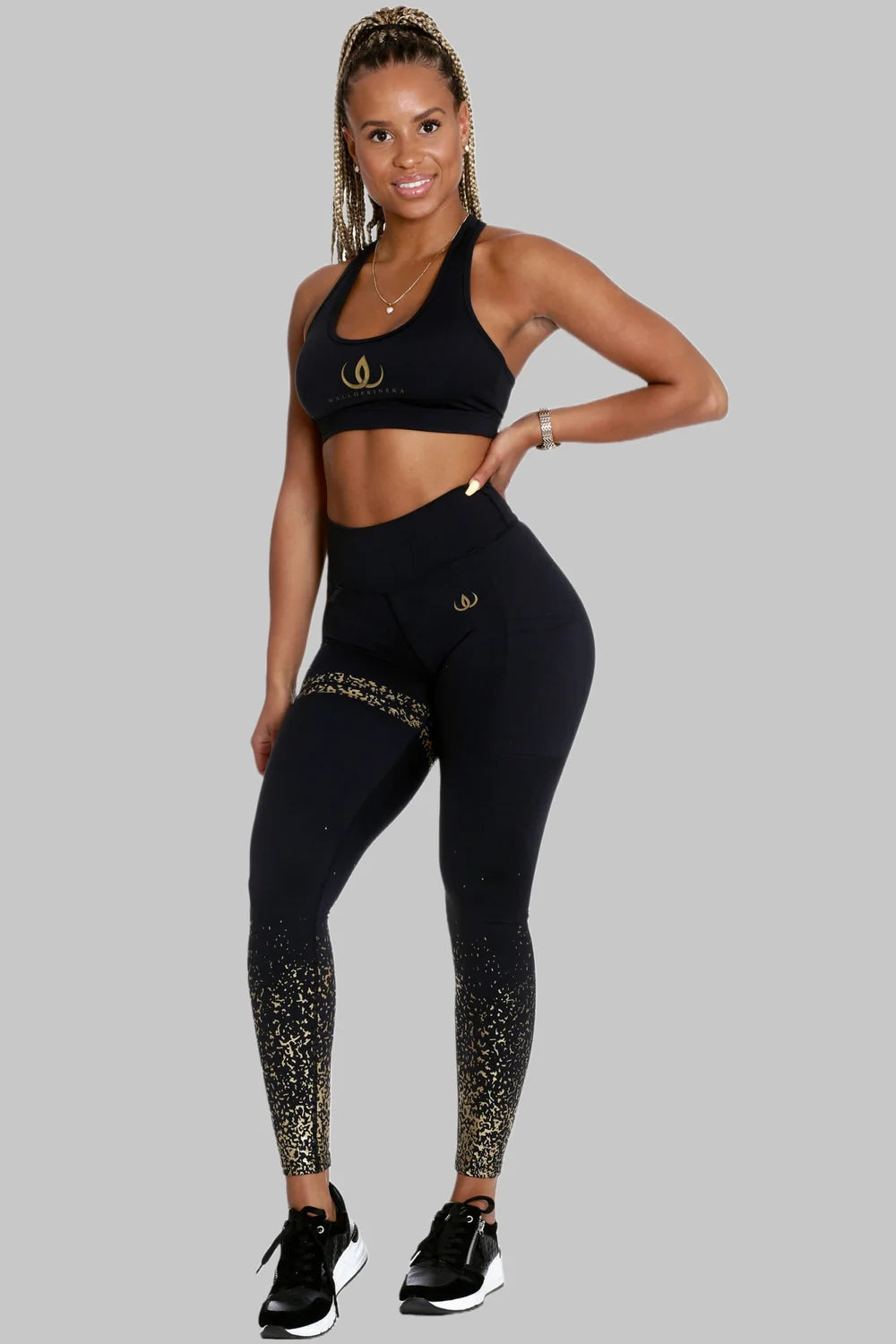 Iconic Pocket Tights Gold