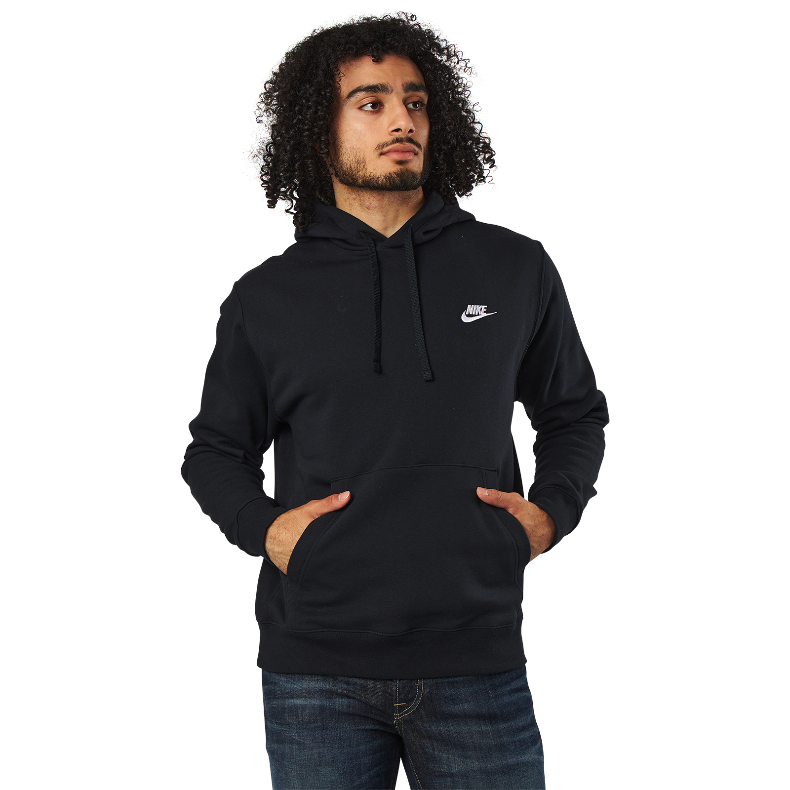 black nike jumper hoodie
