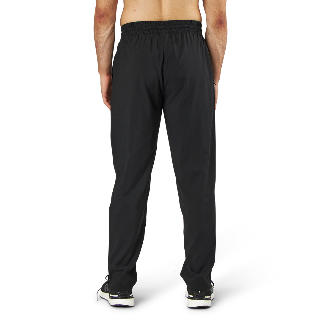 AEROREADY Essentials Stanford Open Hem Embroidered Small Logo Tracksuit Bottoms Black