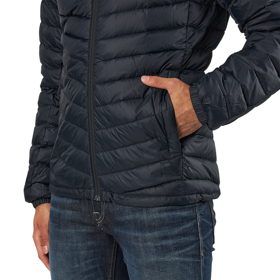 M Frost Down Hood Jacket Black