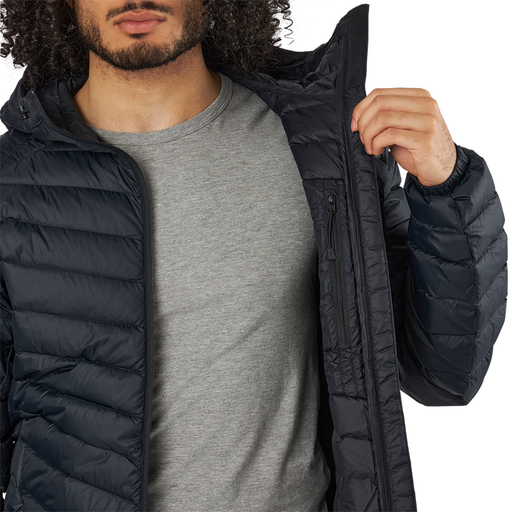 M Frost Down Hood Jacket Black