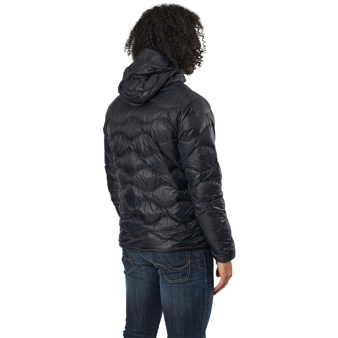 M Helium Down Hood Jacket Black