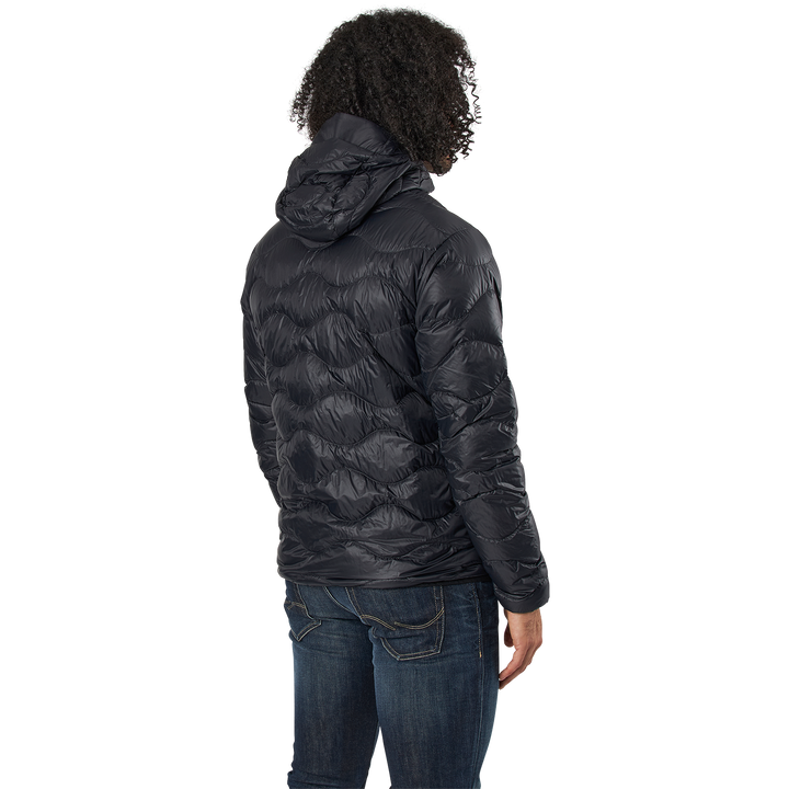 M Helium Down Hood Jacket Black