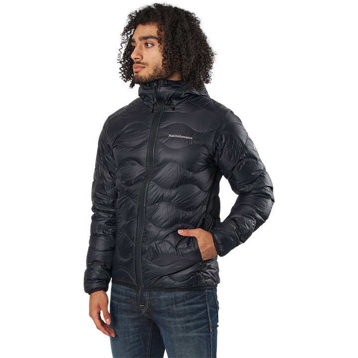 M Helium Down Hood Jacket Black