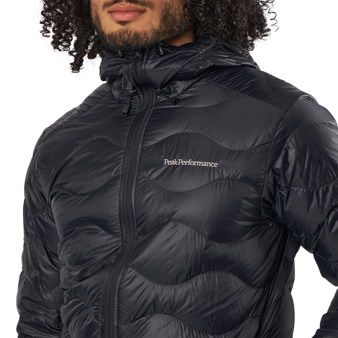 M Helium Down Hood Jacket Black