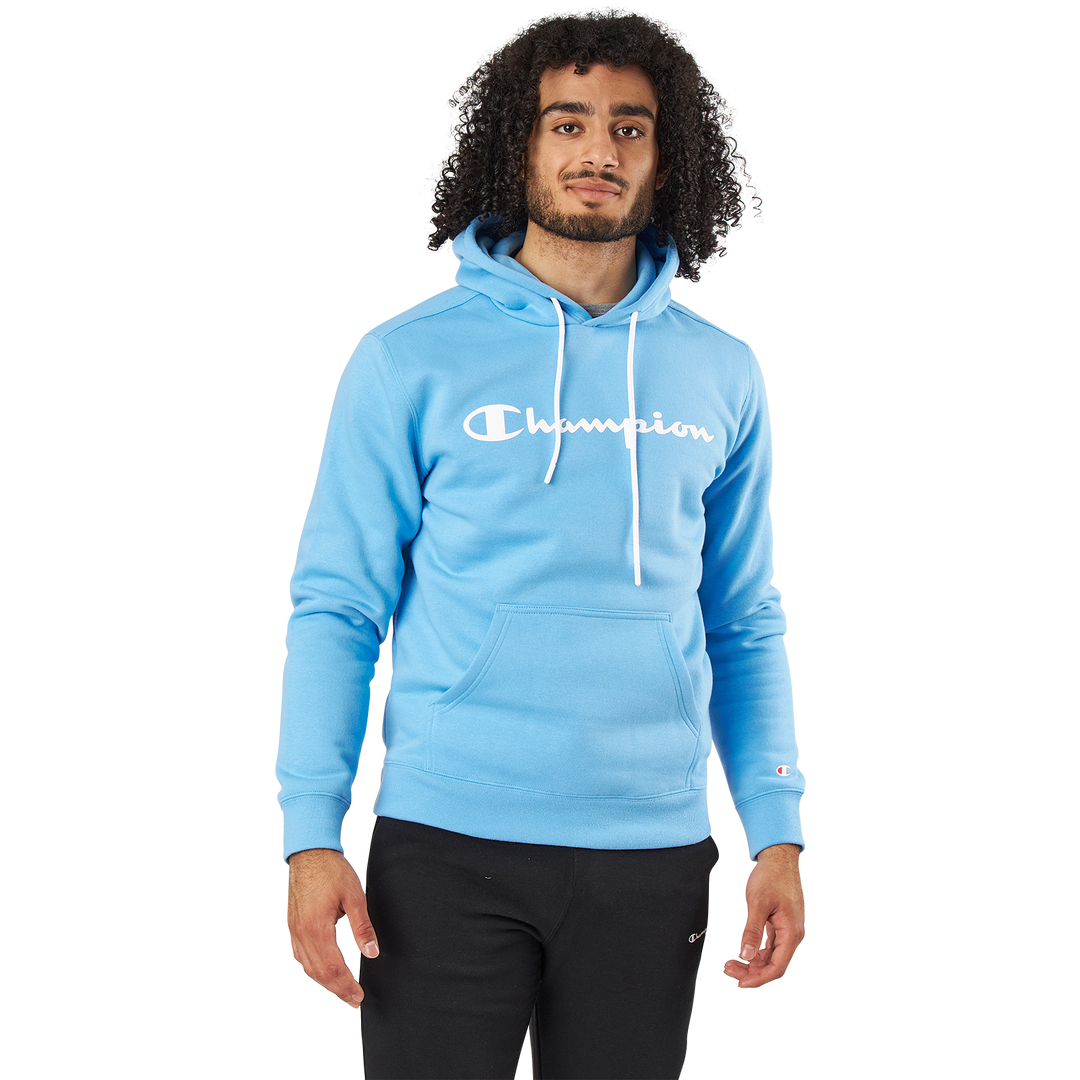 Hooded Sweatshirt Azure Blue