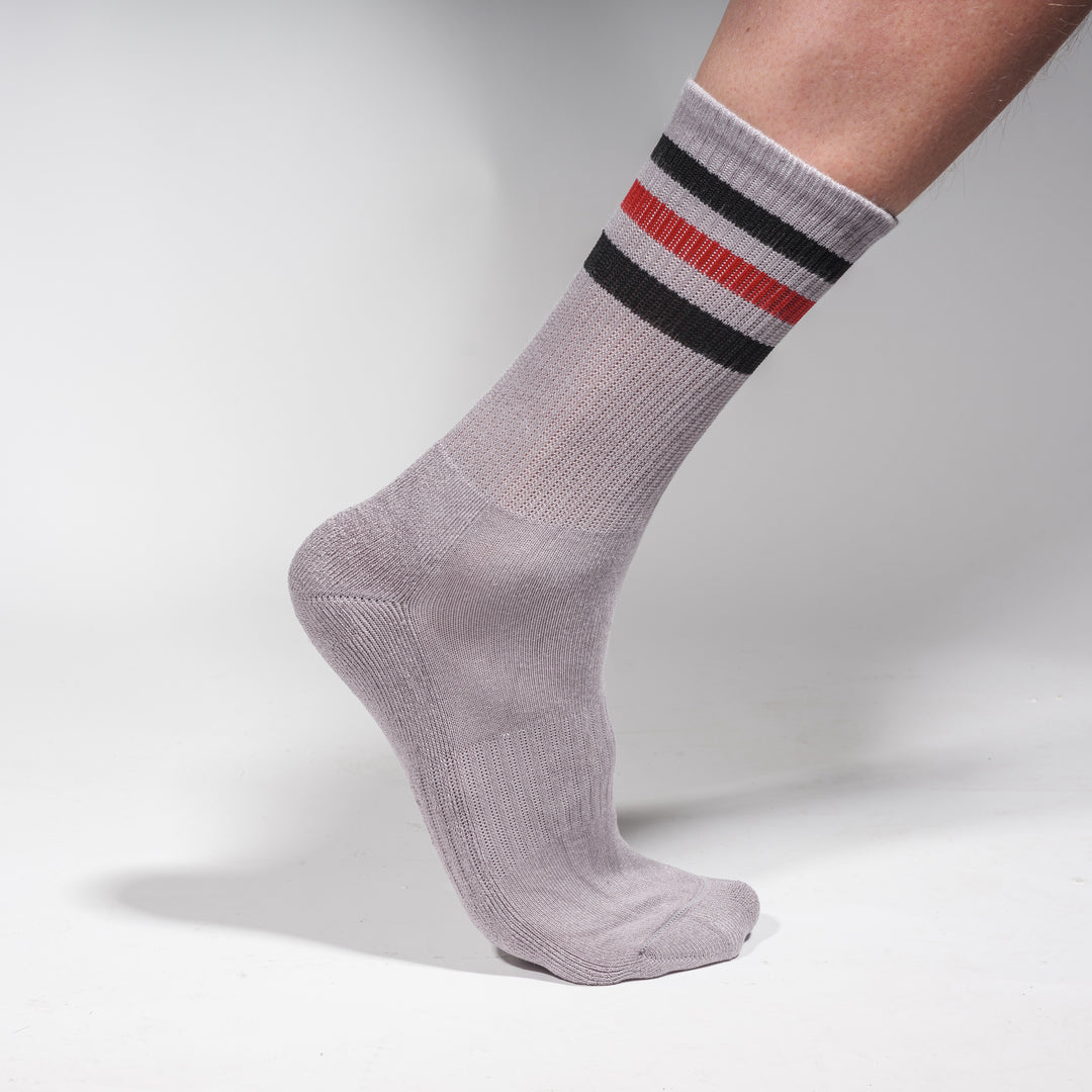 Retro Tennis socks 3-Pack Bamboo (38-45) Multicolor