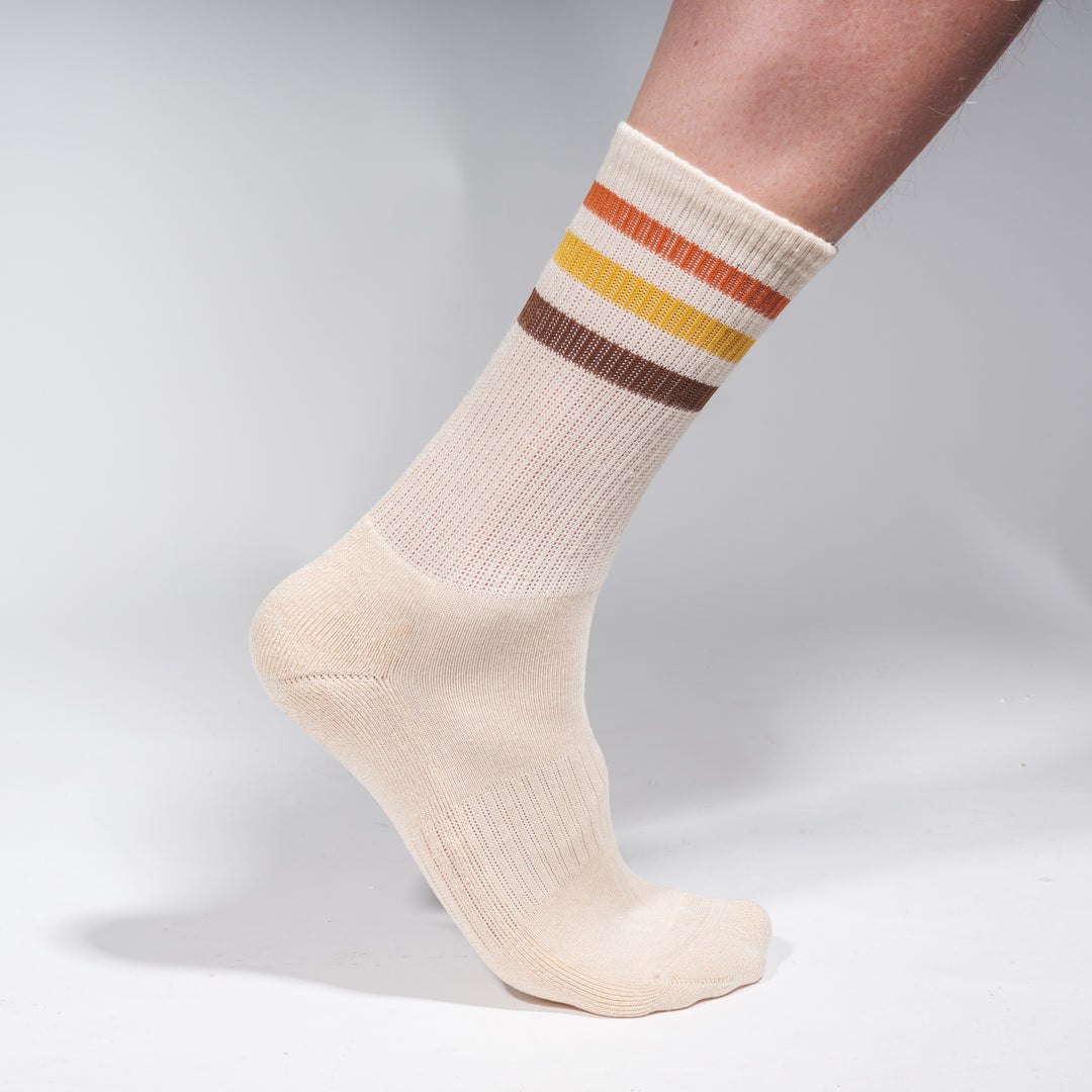 Retro Tennis socks 3-Pack Bamboo (38-45) Multicolor