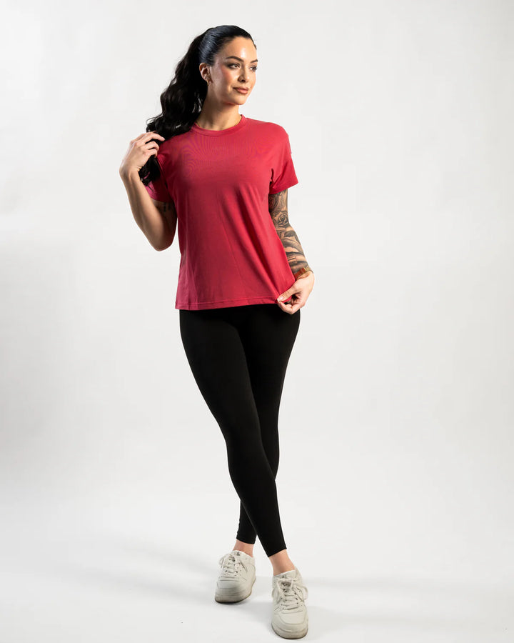 Soft Performance Tee Berry