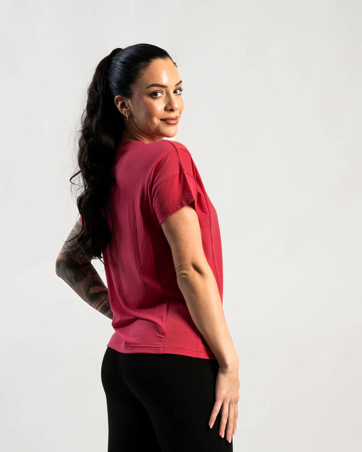 Soft Performance Tee Berry