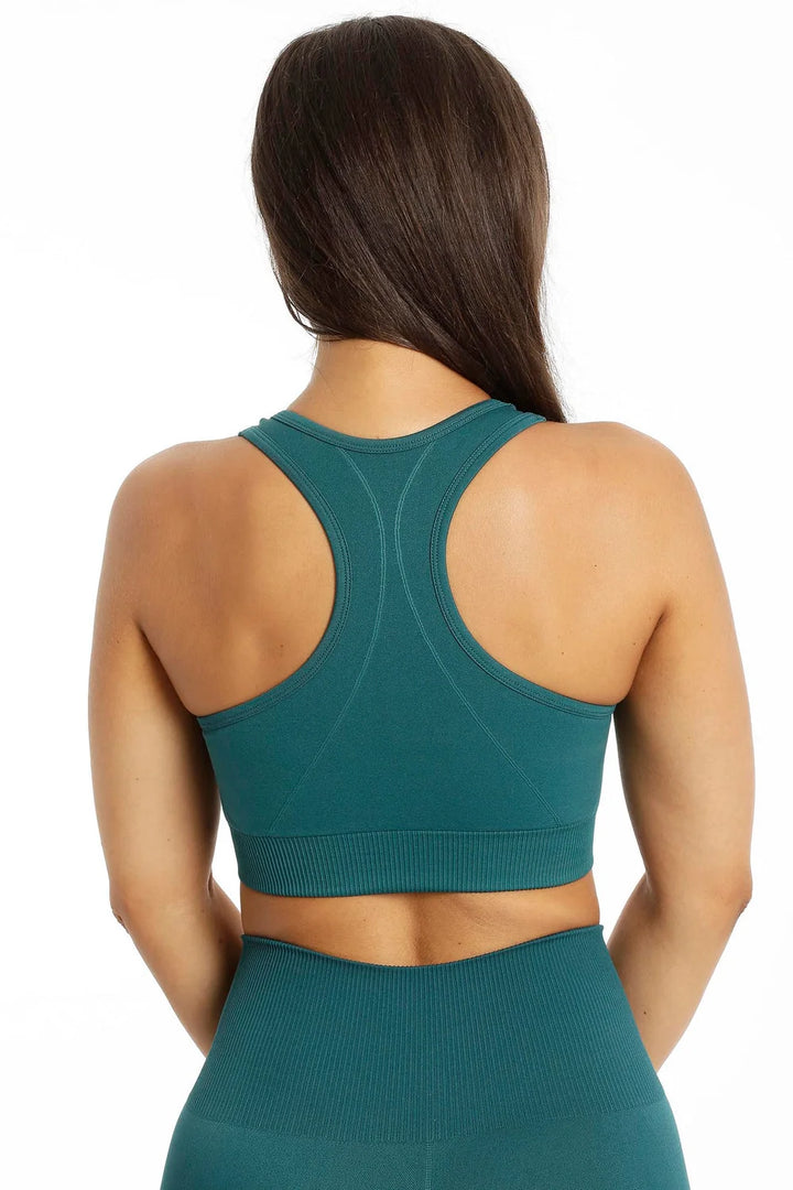 Seamless Spirit Top Green