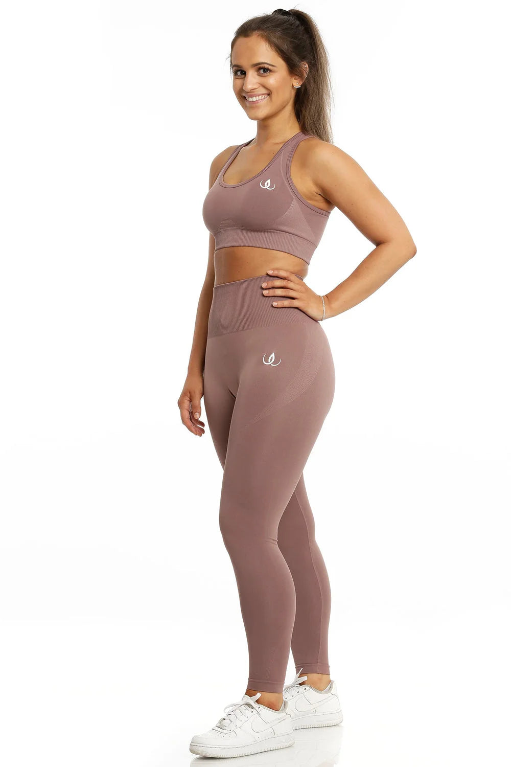 Seamless Spirit Top Fawn Brown