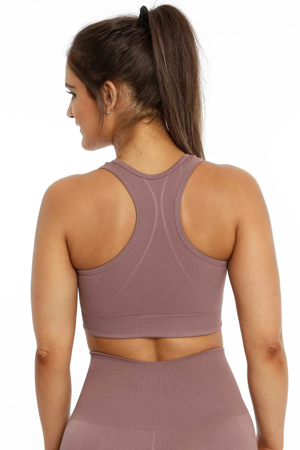 Seamless Spirit Top Fawn Brown