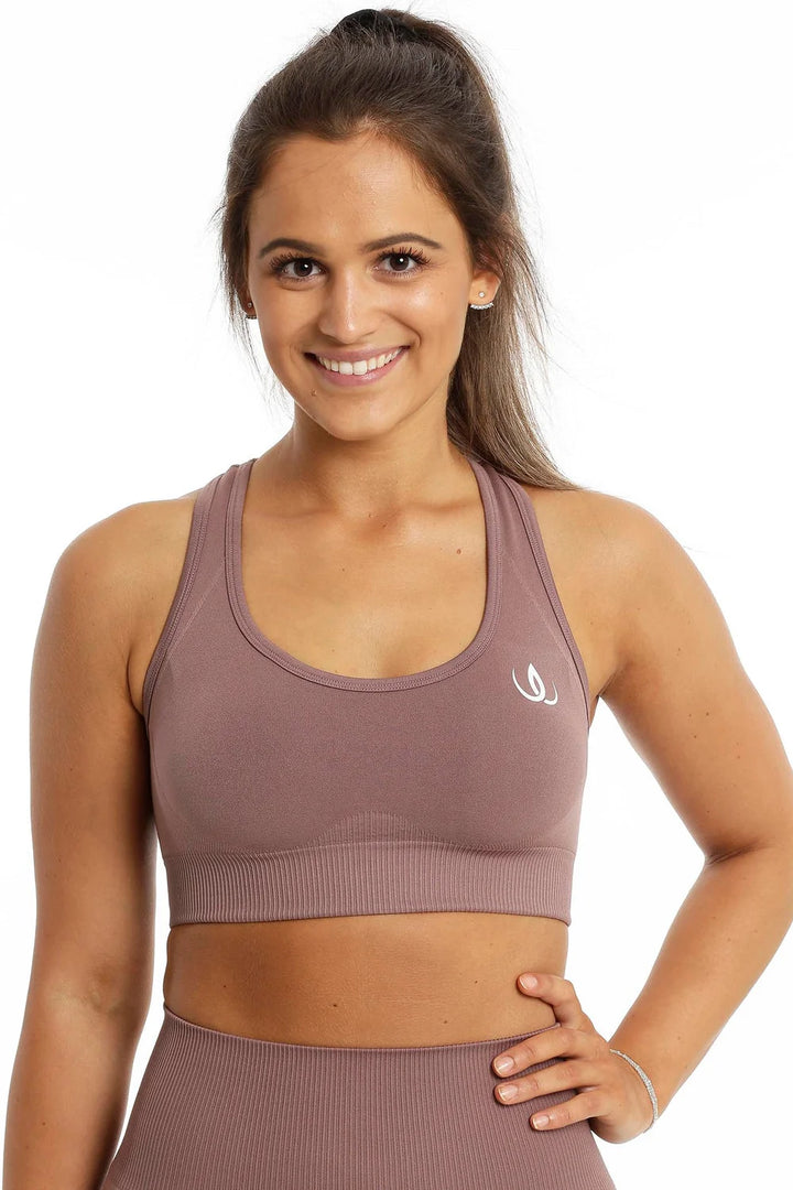 Seamless Spirit Top Fawn Brown