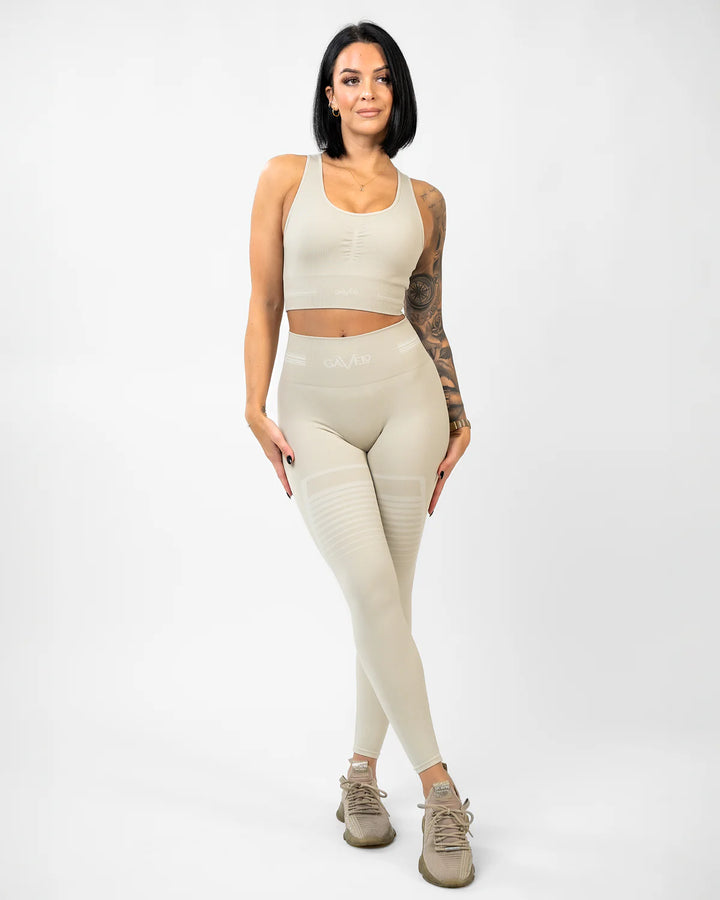 Seamless Signature Gaia Tights Golden Gleam