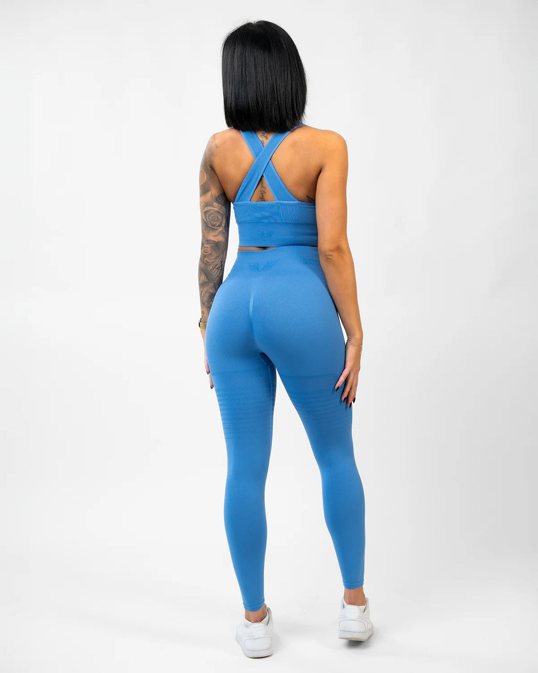 Seamless Signature Gaia Tights Lake Blue