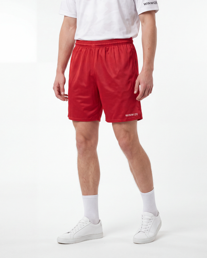 Court Shorts Red
