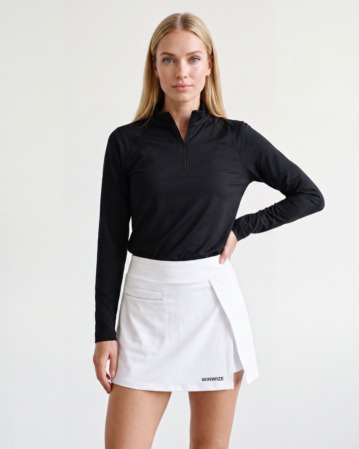 Luxe Skirt White