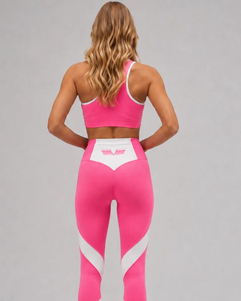 Swirl Tights Pink