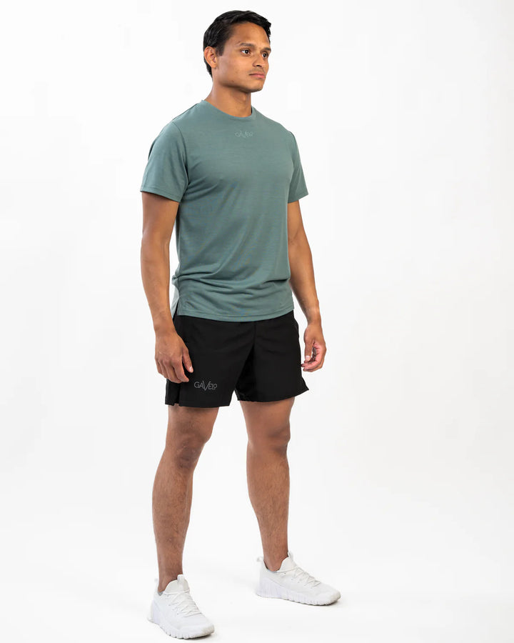 Active Tee Dark Green