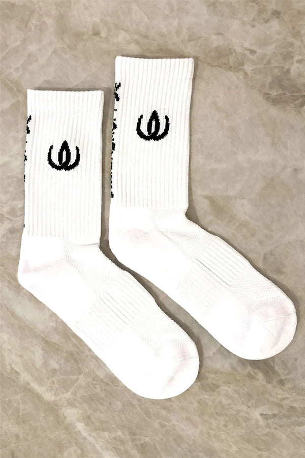 W-crew Sock White