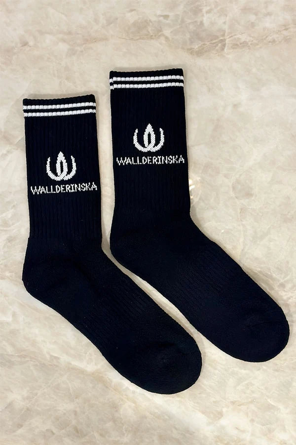 W-crew Sock Black